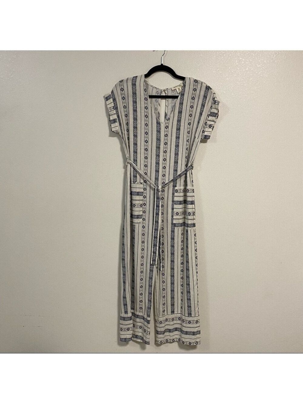 Monteau Bohemian Wide leg Jumpsuit Size Medium